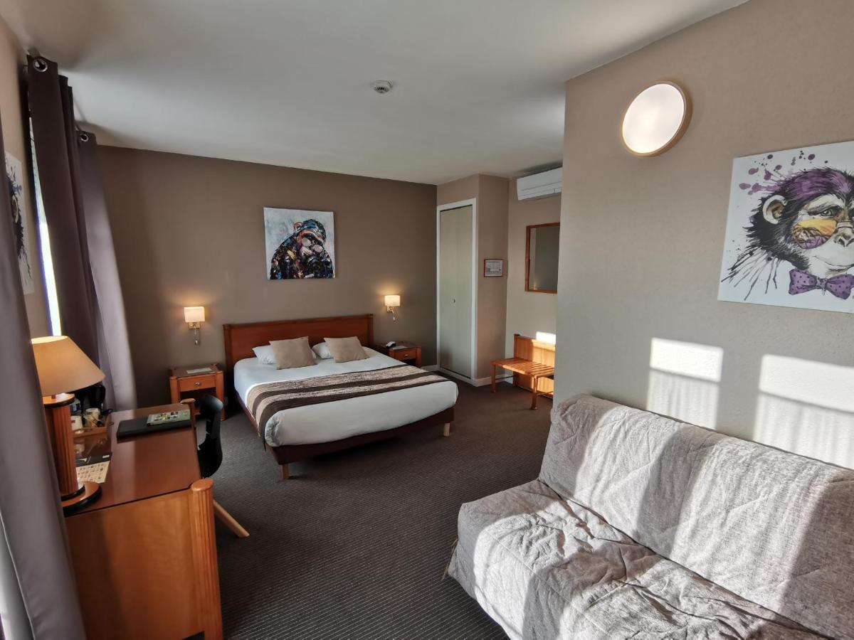 Logis Hotel Le Cerf Бриар Экстерьер фото