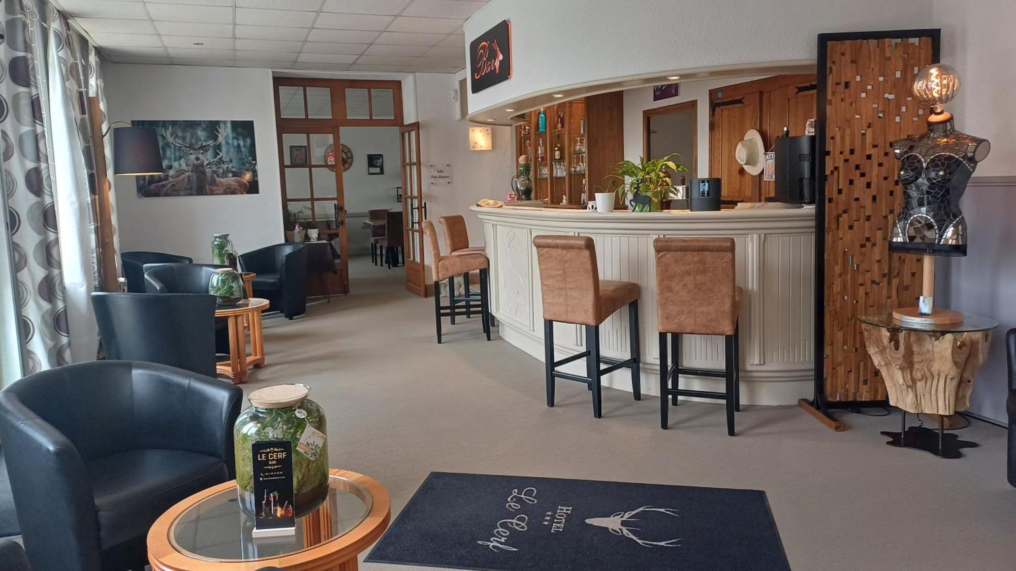 Logis Hotel Le Cerf Бриар Экстерьер фото